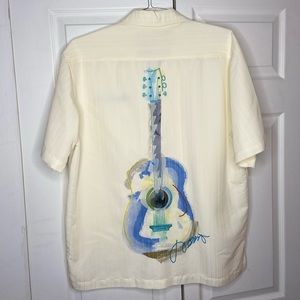 Margaritaville brand short sleeved camp shirt